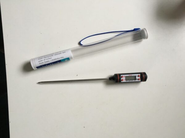 Grill- eller Jordtermometer med hylster - Digital - Billede 2