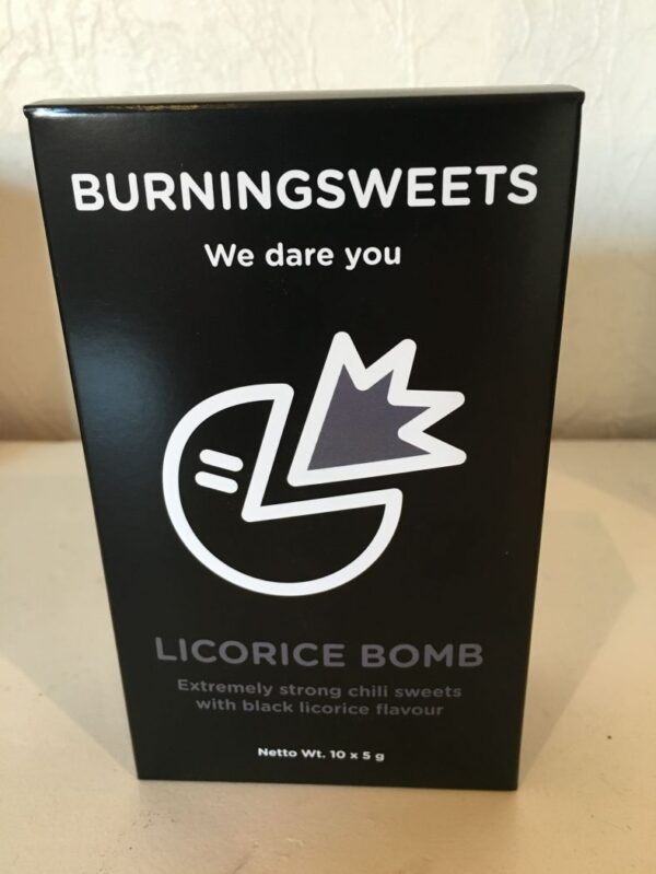 Burning Sweets - 'Licorice Bomb' - 10 stk