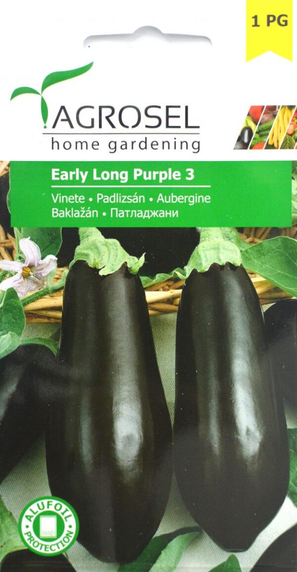 Aubergine - Early Long Purple 3