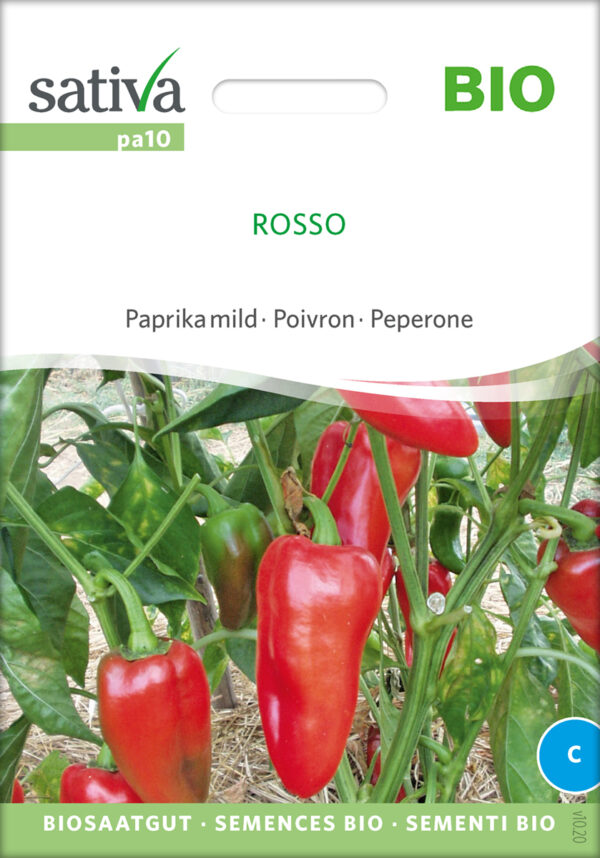 Peberfrugt - Rosso - ØKO