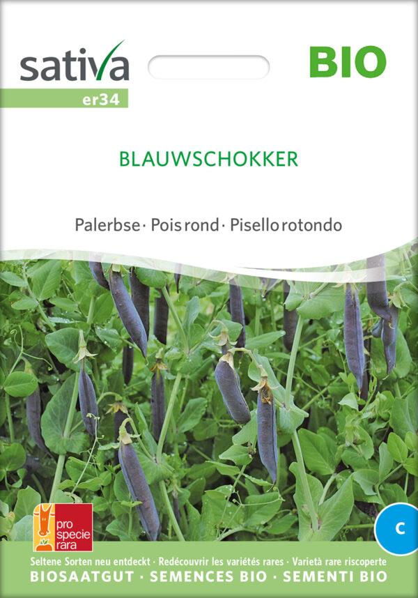 Ært - Blauwschokker - ØKO