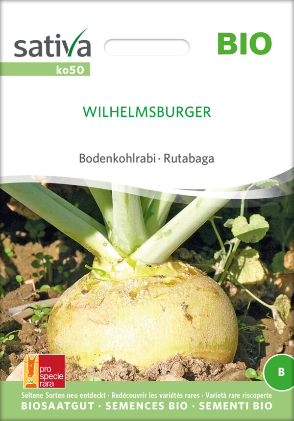 Kålroe/Kålrabi - Wilhelmsburger- ØKO