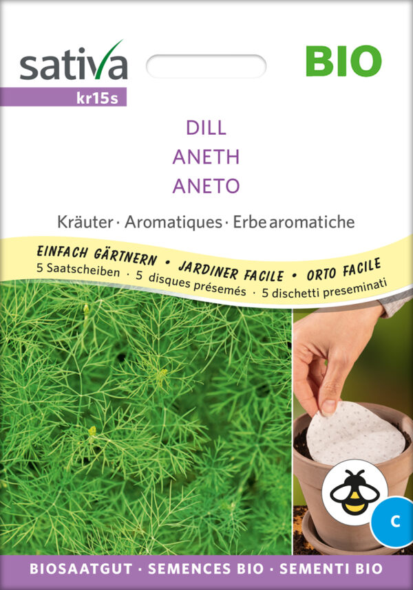 Dild- DILL - Såmåtte - ØKO