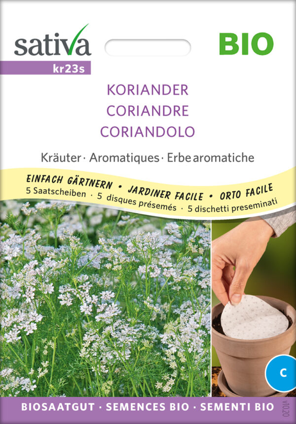 Koriander - Såmåtte - ØKO
