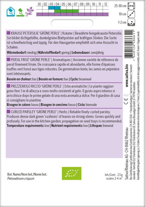 Persille - Krus persille - Grüne Perle - ØKO - Image 2
