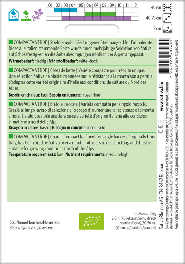 Bladbede - Compacta Verde - ØKO - Image 2
