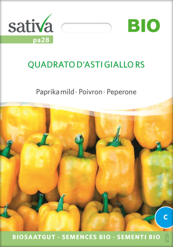 Peberfrugt - Quadrato D'asti Giallo Rs - ØKO