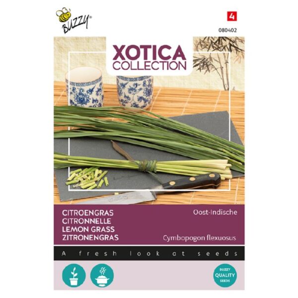 Citrongræs - Cymbopogon flexuosus