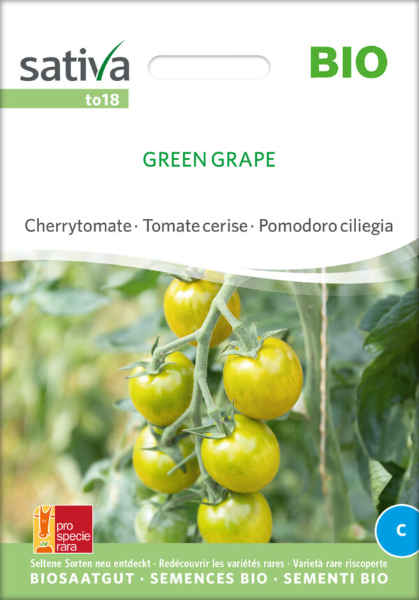 Tomat - Green Grape - ØKO
