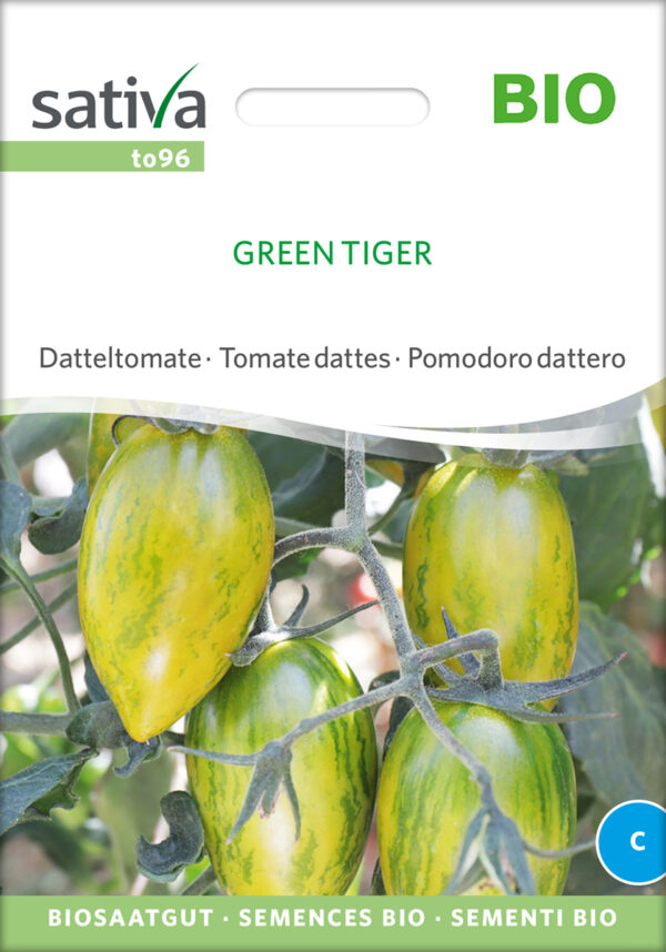 Tomat - Green Tiger - ØKO