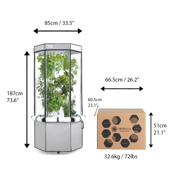 Aerospring Indendørs Hydroponic System - Image 4