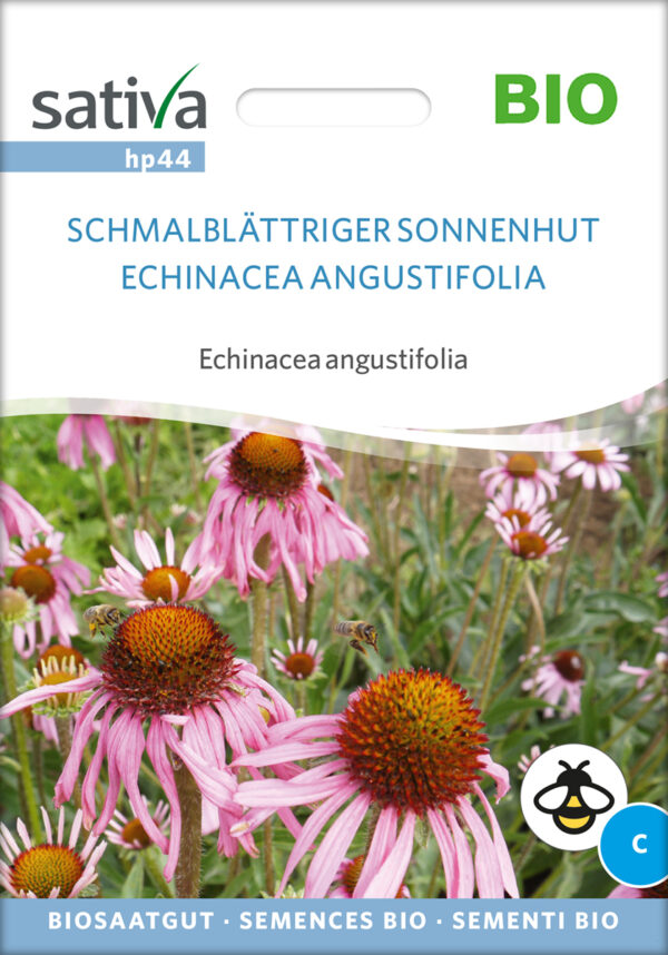 Smalbladet Solhat - Echinacea angustifolia - ØKO
