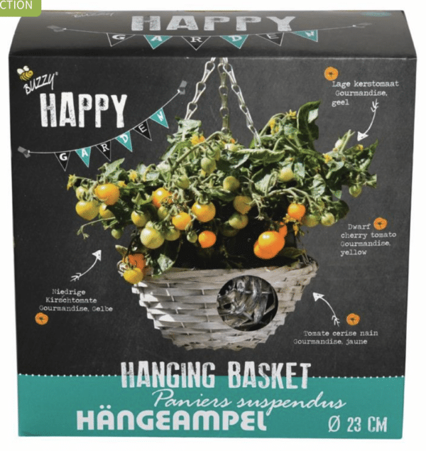 Ampel med Cherrytomat - Gourmandise, gul. - Image 3