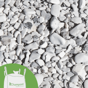 Natursten - Hvid - Bigbag