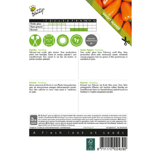 Snack Peber - Naranja - Image 2