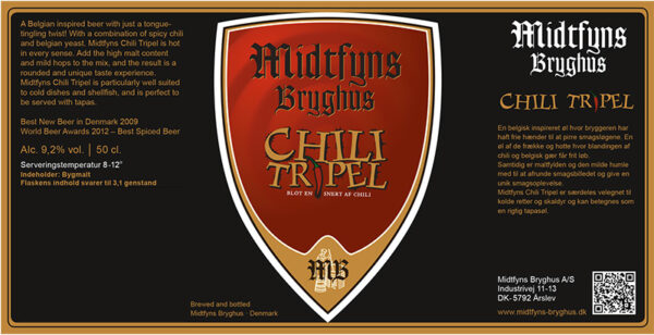 Midtfyns Chili Tripel - Øl