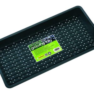 Dyb Spirebakke / sort plastbakke med dræn 56 x 28 x 6 cm