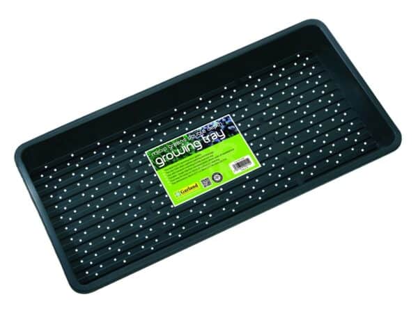 Dyb Spirebakke / sort plastbakke med dræn 56 x 28 x 6 cm