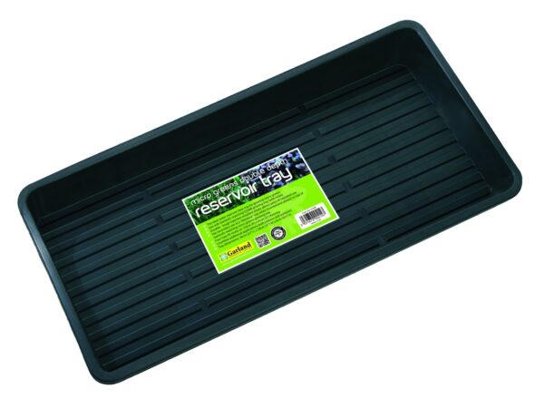 Dyb sort plast bakke 56 x 28 x 6 cm