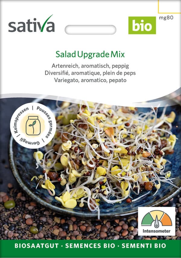 Øko / Biodynamisk salat mix spire frø til mikro grønt