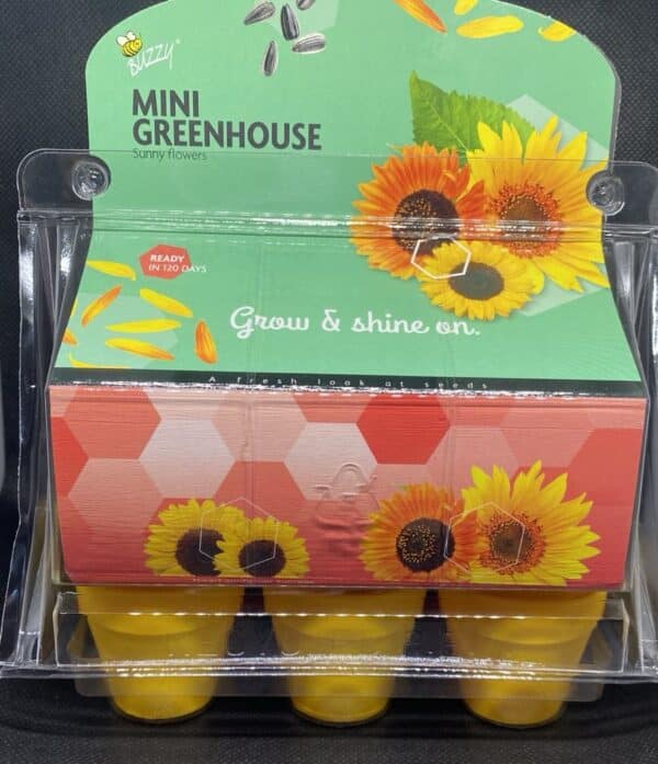Mini Drivhus - Solsikke