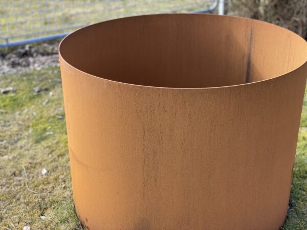 Rundt Højbed i Corten Stål - Image 6