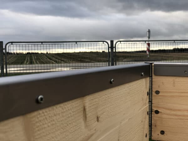 Luksus Sneglekant til Palleramme/Højbed - Billede 2