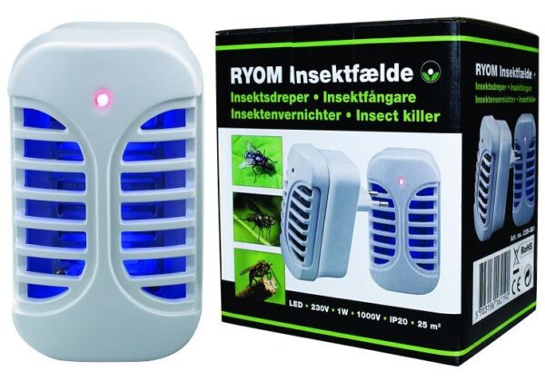 Insektfælde LED t/stikkontakt