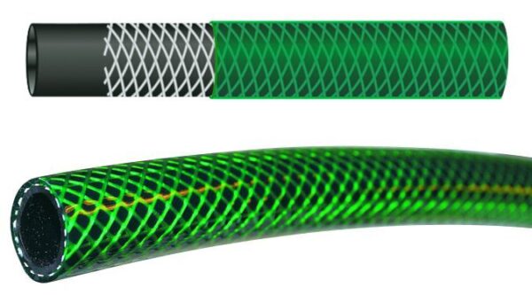 Vandslange grøn 1/2" 3-Lag 50M - Billede 2