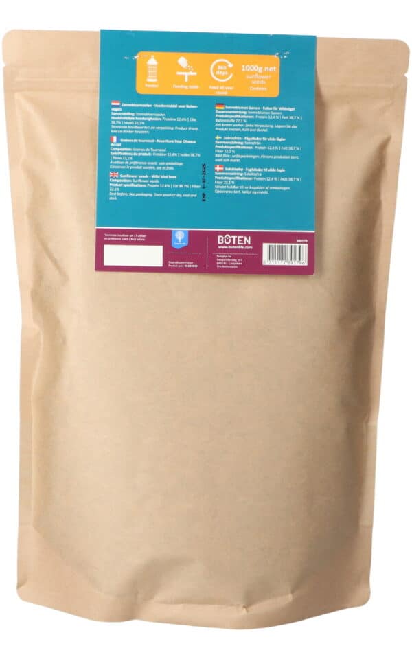 Bûten food solsikkefrø 1000g - Image 2